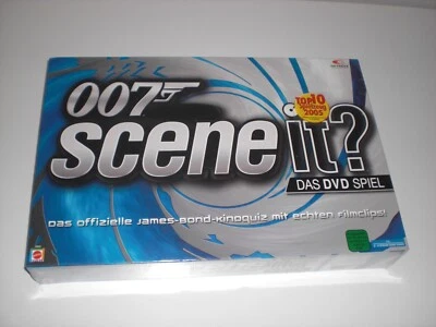 007 Scene it James Bond Kinoquiz - Mattel - Brettspiel Sammlung NEU OVP - Bild 1 von 2