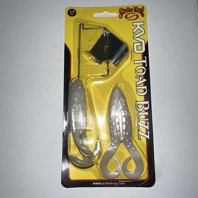 ¡¡NUEVO!! Señuelo de pesca Strike King KVD Toad Buzz Bail 3/8 oz - KVDTBZ38-84 ¡ENVÍO GRATUITO! Foto 1 de 4