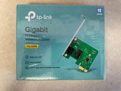 TP-Link TG-3468 PCI-Express Gigabit Ethernet Network Adapter - Image 1 of 3