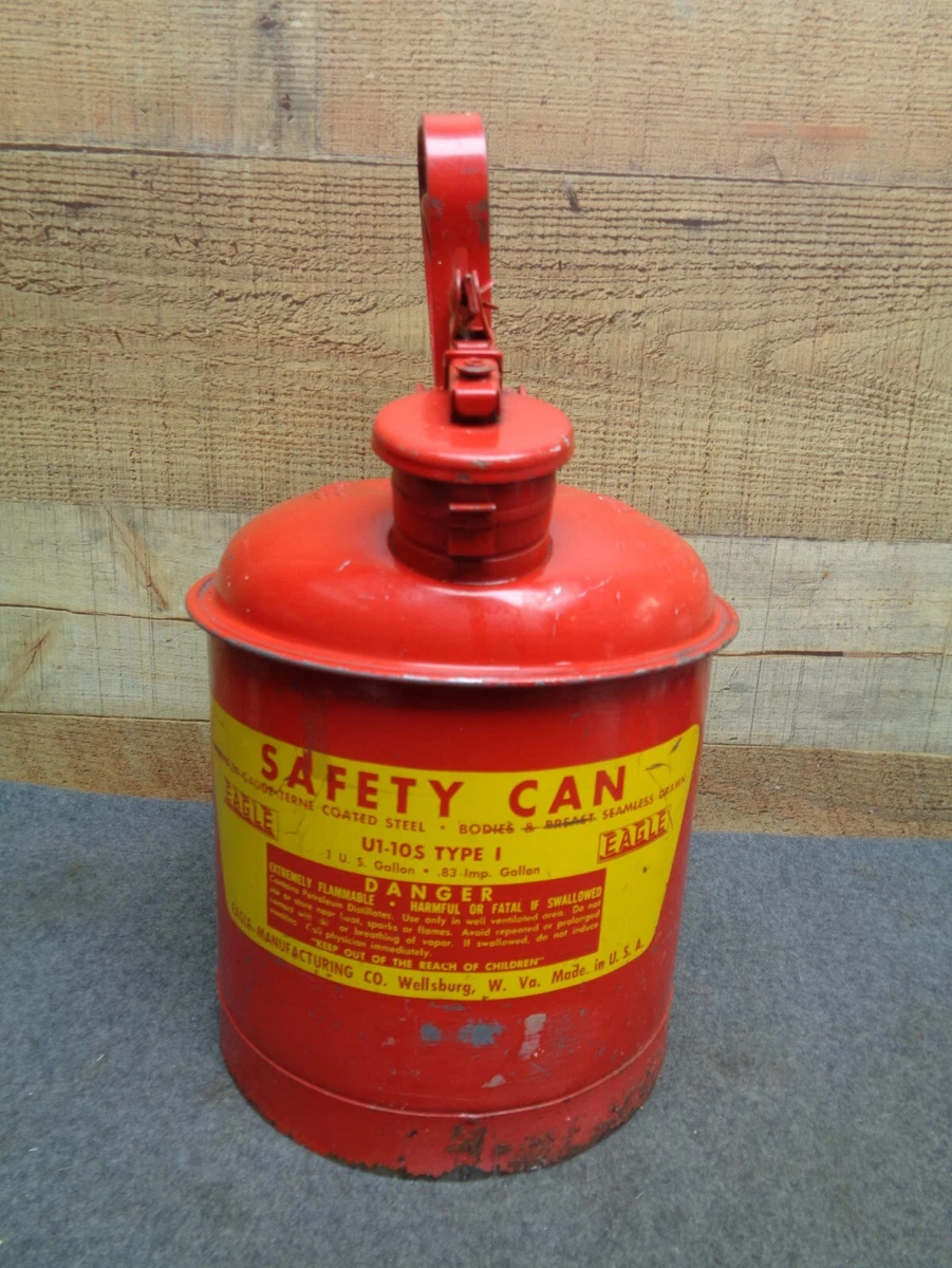 Eagle Safety Can In Collectible Gas & Oil Advertising Cans And