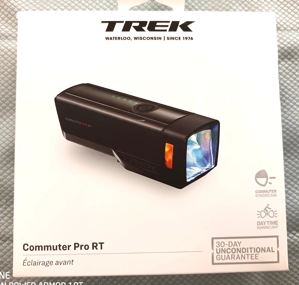 NEW Trek Commuter Pro RT Bike Cycle Head LED Light Black 5252795 - Image 1 of 1