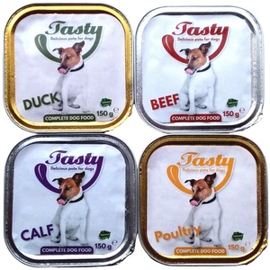176 x 150g Hundefutter Adult Nassfutter Pastete verschiedene Sorten - Bild 1 von 1