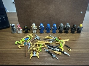 LEGO Ninjago Minifigure Lot With Lots Of Weapons - Picture 1 of 6