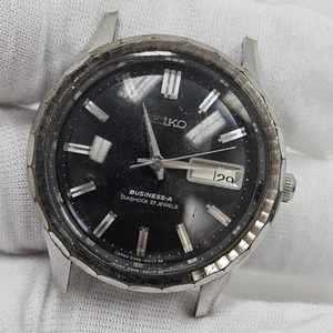 Vintage Seiko Business-A 8346-9010 Vintage 27j SS Automatic - Parts/Repair - Picture 1 of 6