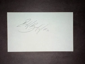 Ronald Belisario, DODGERS (debut 2009) Tarjeta índice firmada 3x5 (HS) - Imagen 1 de 1