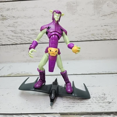Hasbro Marvel Spectacular Spider-Man Animated Green Goblin 2008 5.5" Figure - Image 1 of 4
