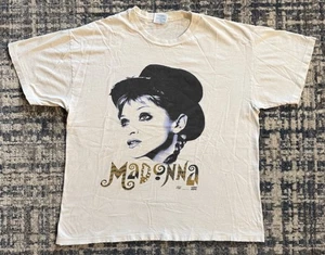 Vintage 1993 Madonna The Girlie Show Concert T Shirt XL Boy Toy Inc. Band Tee - Picture 1 of 17