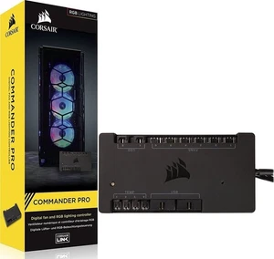 Corsair Commander PRO CL-9011110-WW 6-Channel Fan Controller - Black - Afbeelding 1 van 1