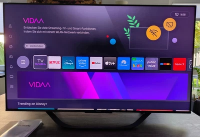 55" 4K Hisense 55U7KQ QLED Mini LED 144Hz TV HDR HDMI 2.1 Dolby Vision ( 55U7Q ) - Bild 1 von 4