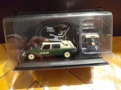 CITROEN DS23 BREAK 1971 BBC TV  N°22 + Remorque 1/43éme Neuf Boite Voir Photos  - Photo 1/4