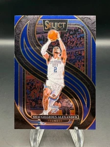 2024-25 Panini Select - Shai Gilgeous-Alexander Blue Premier #131 OKC Thunder - Picture 1 of 2