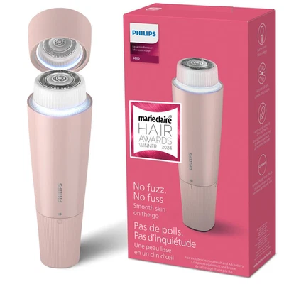 Philips Depiladora Facial Serie 5000, Afeitadora Personal para Mujer, Inalámbrica y Foto 1 de 4
