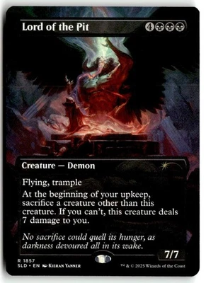 IN-HAND - Lord of the Pit - Secret Lair x KIERAN YANNER ENG Non-Foil - Image 1 of 2