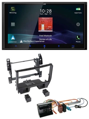 JVC USB Bluetooth 2DIN DAB MP3 Autoradio für Citroen C3 2010-2016 DS3 ab 2010 - Bild 1 von 4