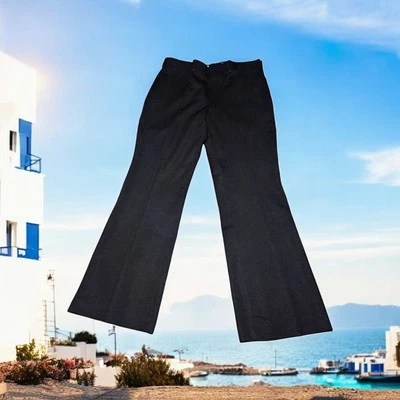 MONTGOMERY WARD Men’s Size 36x31" Dark Navy Blue Dress Pants Slacks VINTAGE NWT - Image 1 of 4