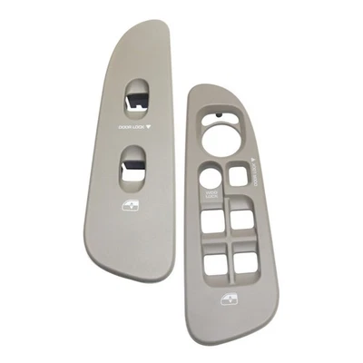 Par de biseles de interruptor de ventana delanteros para Dodge Ram 4000 2005 conductor y pasajero Foto 1 de 4