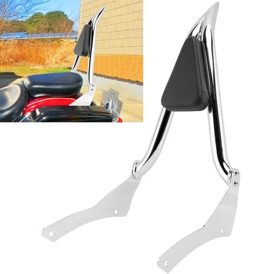 Backrest Sissy Bar For Yamaha V Star Drag Star 400 650 XVS650 Custom 1998-2018 Foto 1 de 4