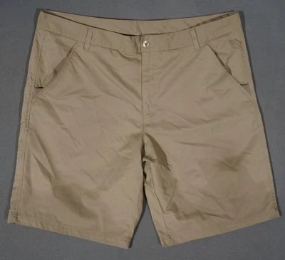 VE15405 **FILA** SPORT GOLF DENIM JEAN SHORTS 40 (msr 40"x10.5") BEIGE Foto 1 de 4