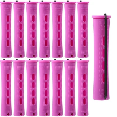 WILLBOND 60 Pcs Perm Rods for Long Hair Plastic 1 Count (Pack of 60), Purple - Image 1 of 4