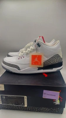 Talla 13 - Jordan 3 Retro Blanco Cemento 2011 Foto 1 de 4