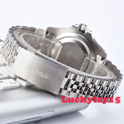 Pulsera PARNIS 20mm Jubilee 316L Acero Inoxidable apta para relojes homenaje 40mm Foto 1 de 3