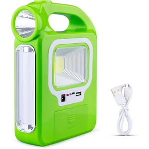 Solar Lantern Camping Accessories Lights, Rechargeable LED Flashlight for Power - Picture 1 of 12