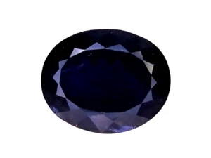 5.860 cts Blue natural iolite oval cut  loose gemstones "see video" - Picture 1 of 3
