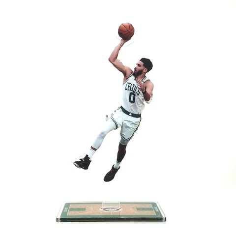 Jayson Tatum Figure - #0 of Boston Celtics Goes for Shooting Figurine Ornament Cover