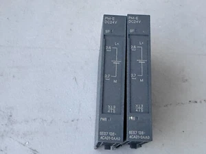 Siemens Simatic S7 6ES7 138-4CA01-0AA0 - PM-EDC24V -  (Lot of 2) - Picture 1 of 7