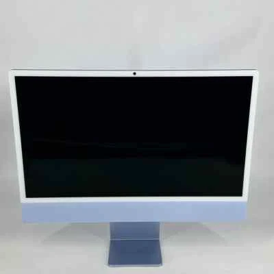 2021 Apple iMac 24-inch - M1 8-Core GPU 16GB RAM 256GB SSD Blue | For Parts Only - Image 1 of 3