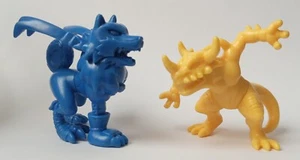 2007 Digimon Data Squad Greymon & Gaogamon Voxel mini unpainted prototype figure - Picture 1 of 18