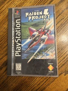 The Raiden Project (Sony PlayStation 1 PS1, 1996) Complete In Long Box - Picture 1 of 6
