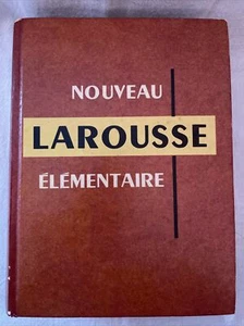 Nouveau LAROUSSE Elementaire - French Illustrated Dictionary 1958 - Bild 1 von 6