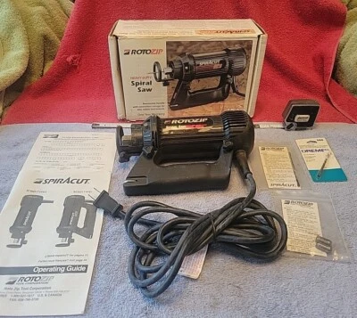 ROTOZIP SPIRACUT SCS01 TYPE 1 W/BOX & INSTRUCTIONS USA 🇺🇸 - Image 1 of 4