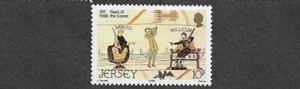 -Bayeux Tapestry Halleys Comet-Space- -Jersey mnh-Art-History- 1987 - Picture 1 of 1