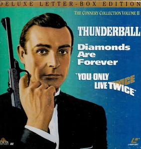 Connery Collection #2: Thunderball/You Only Live Twice/Diamonds Are Forever - Picture 1 of 4