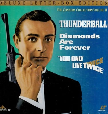 Connery Collection #2: Thunderball/You Only Live Twice/Diamonds Are Forever - Image 1 of 4