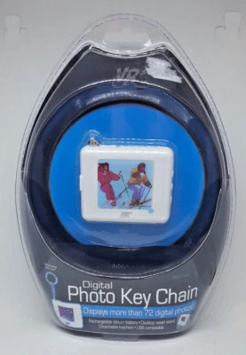 Digital Photo Key Chain Frame USB 72 Photos with Stand and Software VR3 VKC140 - Image 1 of 2
