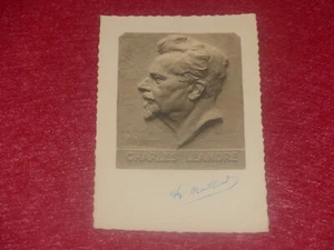 TRES RARE MONTMARTRE CHARLES LEANDRE / SIGNATURE AUTOGRAPHE AUGUSTE MAILLARD - Photo 1/4