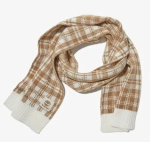 TIMBERLAND Scarf OS Wheat Plaid NWT MSRP $60 - Picture 1 of 6