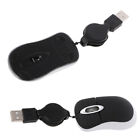 2Pc Mini Compact Travel Optical Retractable Cord Plug and Play for