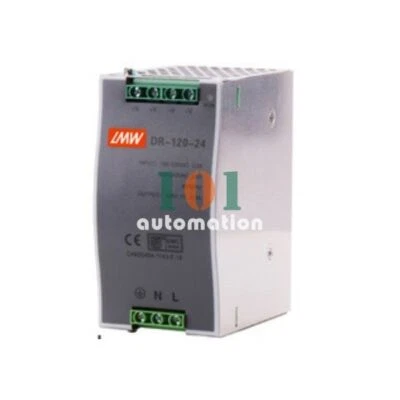 1PCS NEW FOR MVV+MING WEIL Rail switching power source DR-120-24 24V/5A - Image 1 of 3