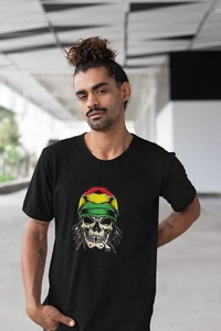 Camiseta Cannabis Funny Weed THC Bob Marley Be Happy Marihuana Parodia Regalo - Imagen 1 de 8