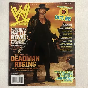 WWE Magazine November 2007 The Undertaker, John Cena EX 121115DBE- No Poster - Picture 1 of 3