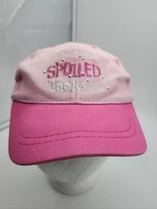 Kid's Girl's  Baseball Cap-"This is what Spoiled Looks Like" Pink - Picture 1 of 6