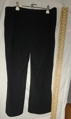 Studio 1940 Womens 18WS Black Pants Size Dress Tapered Leg Business Casual - Image 1 of 4