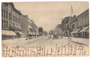 Main Street in Dansville NY 1908 - Picture 1 of 1