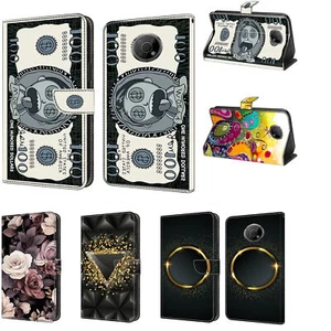 Flower Printed Wallet Phone Case for Nokia G60 G22 G21 G20 G10 G300 5.3 3.4 6.3 - Picture 1 of 28