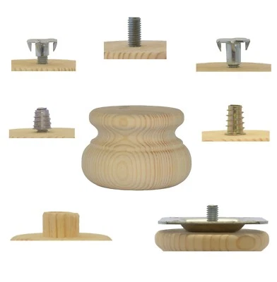 Mobiliario de pino de madera pie grande 83 mm x 56 mm pies ELIGE EL AJUSTE A4MB Foto 1 de 2