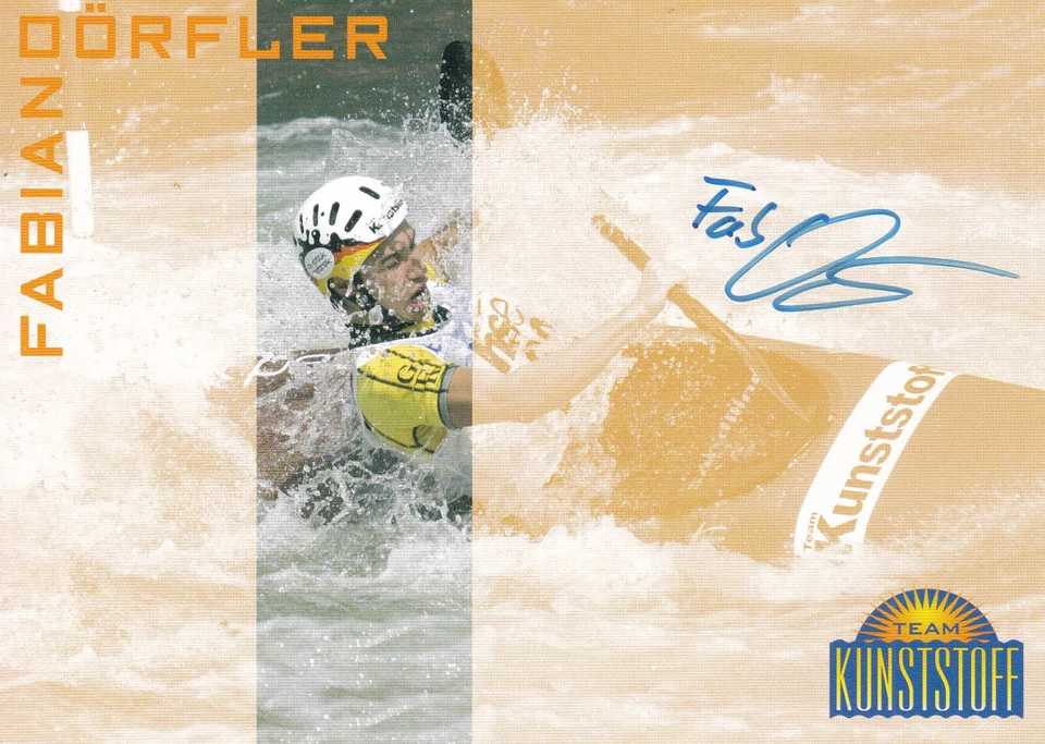 Fabian DÖRFLER - Deutschland, Gold WM 2005 Kanu, Original-Autogramm!  - Bild 1 von 1